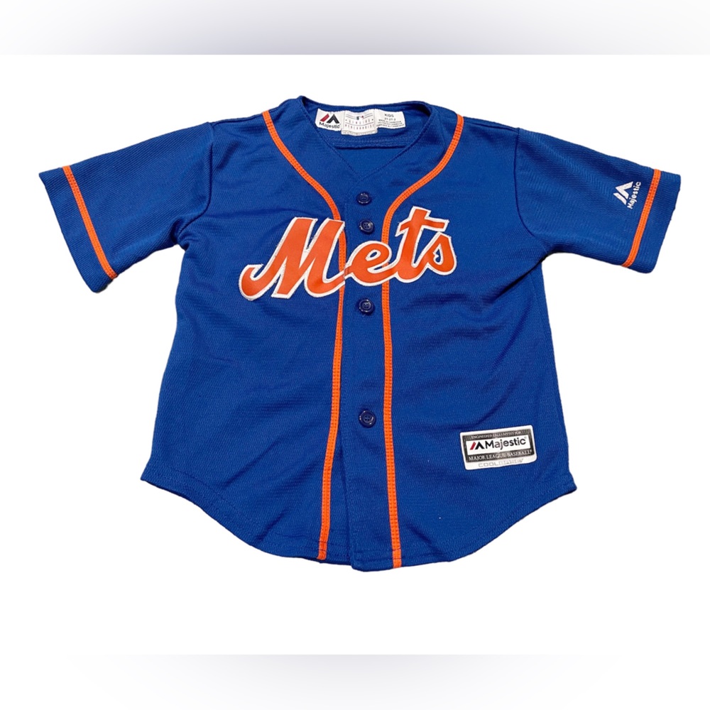 Mets majestic toddler 2T jersey